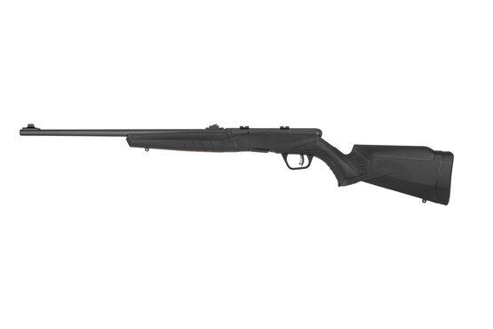 Savage B22F bolt action rimfire rifle features an adjustable accutrigger